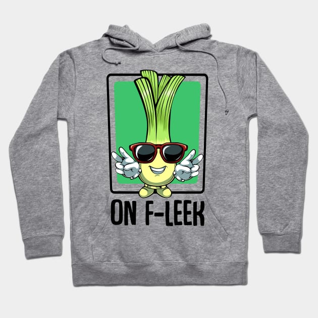 Leek Vegan Hoodie by Lumio Gifts